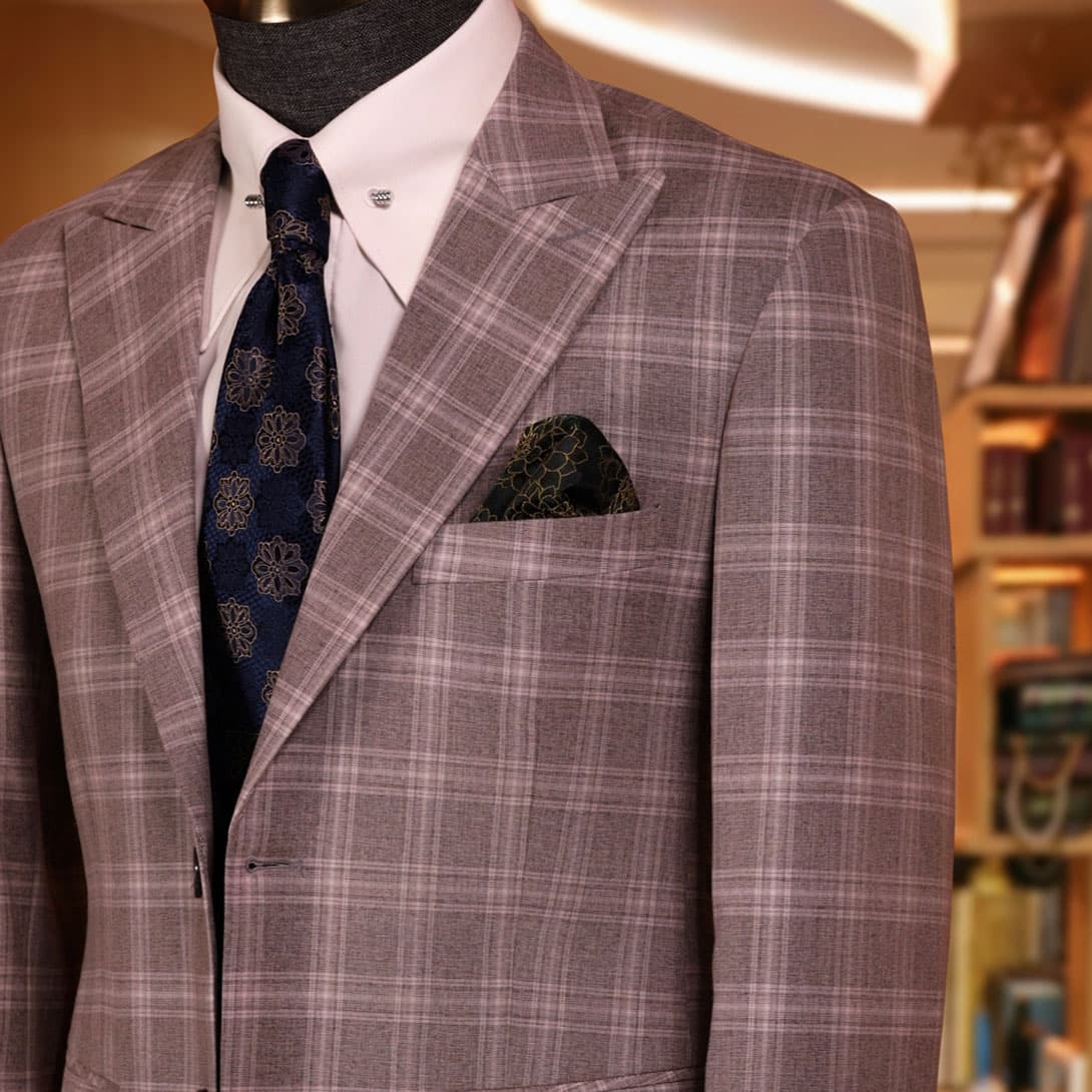 Bộ Vest Caro Dạ Hồng 2