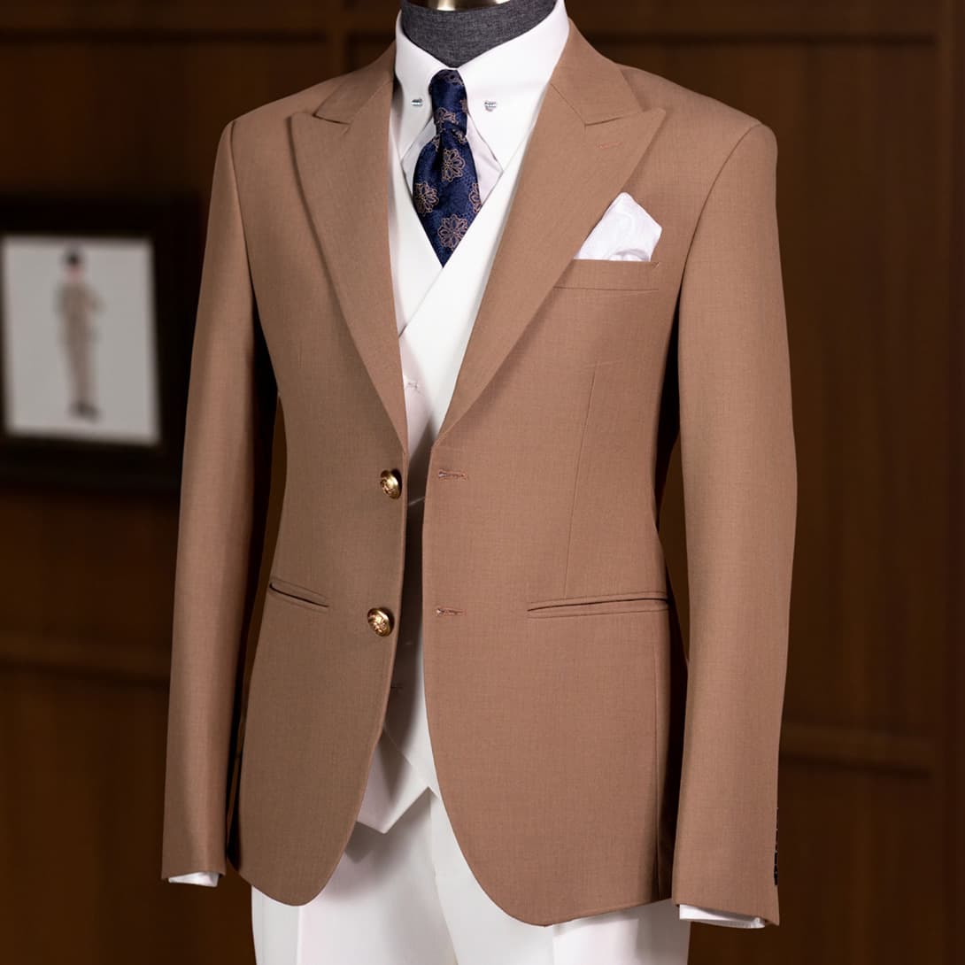 Bộ Vest Nâu 2