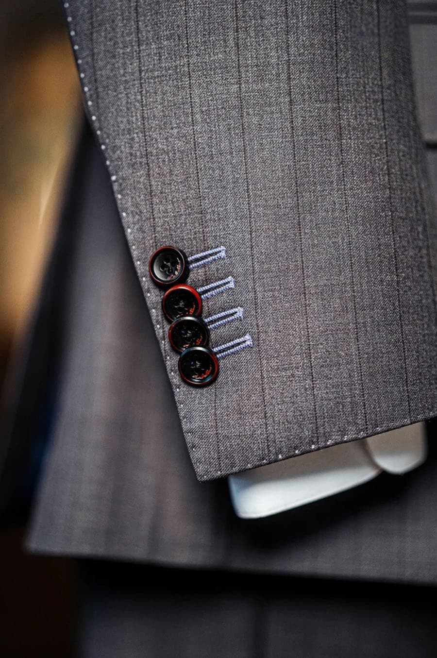 Bộ Vest Xám Xước 4