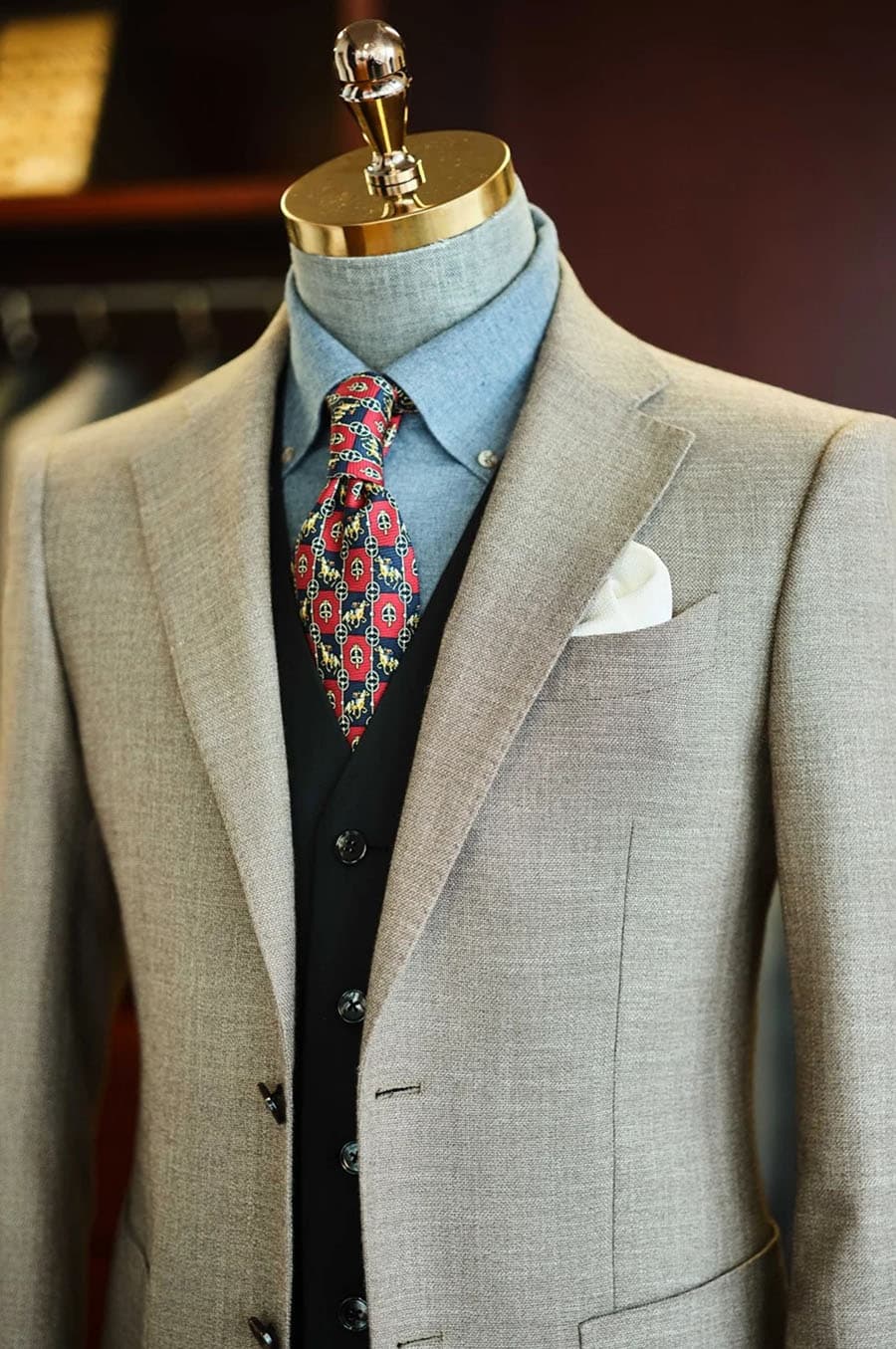 Bộ Vest Vàng Cát 3